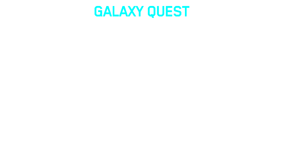 Nadpis Galaxy Quest